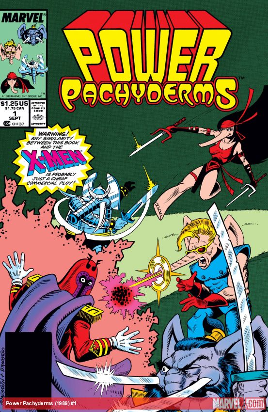 Power Pachyderms (1989) #1