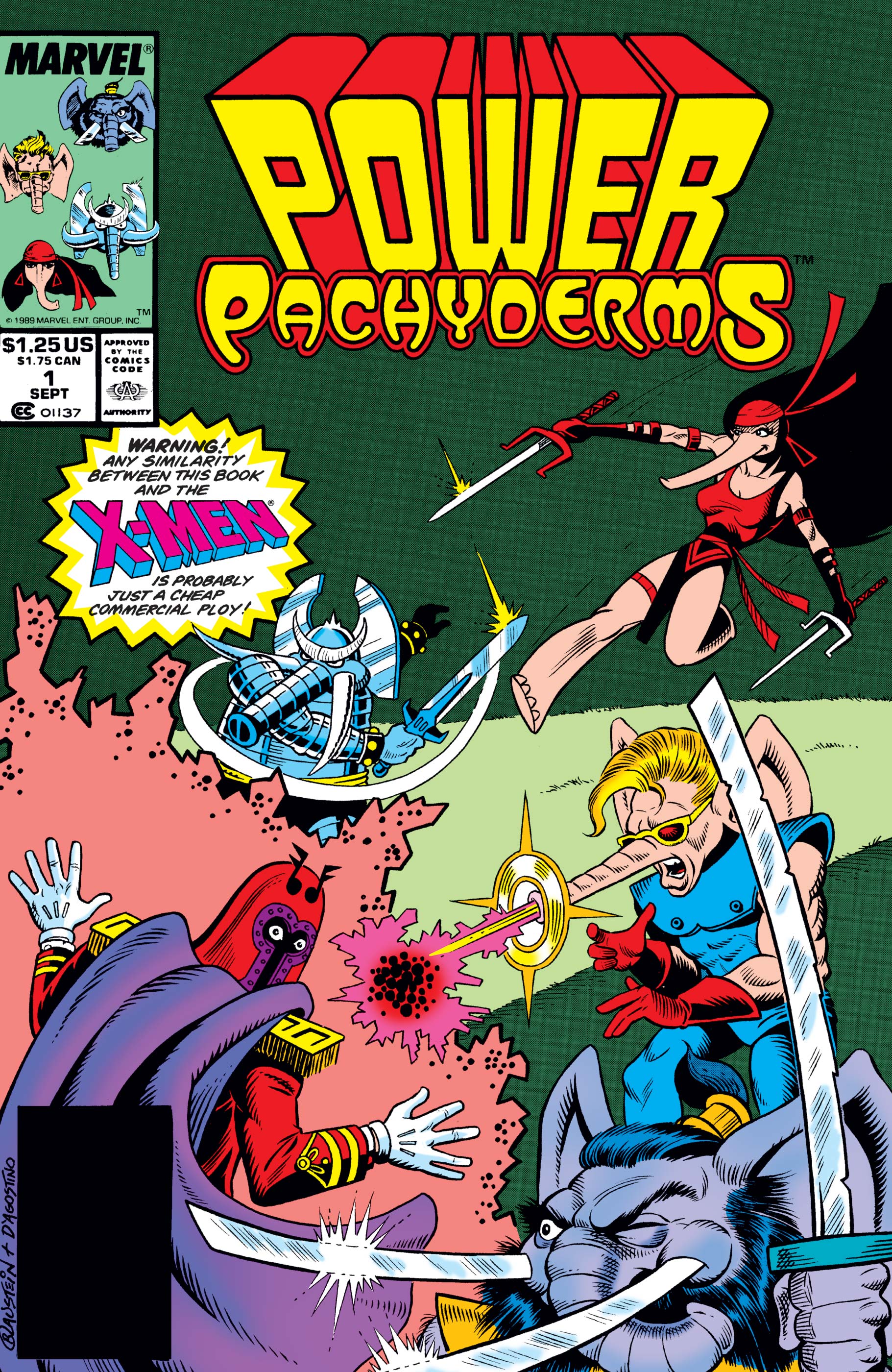 Power Pachyderms (1989) #1