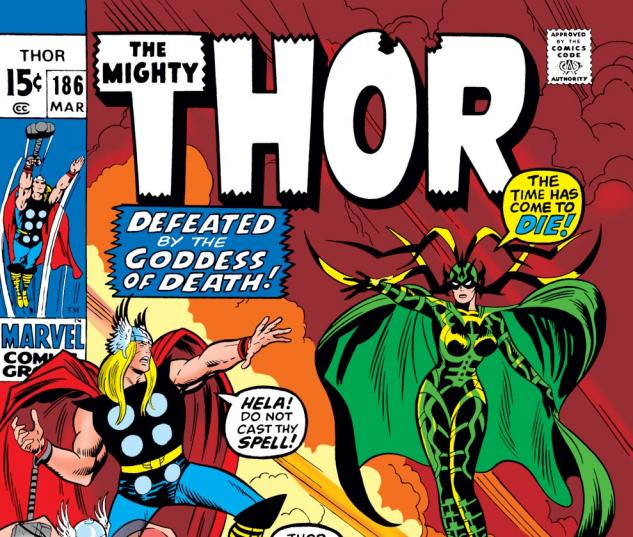 Thor (1966) #186 Cover
