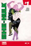 cover from She-Hulk (2014) #1
