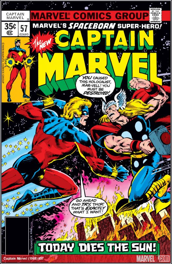 Captain Marvel (1968) #57