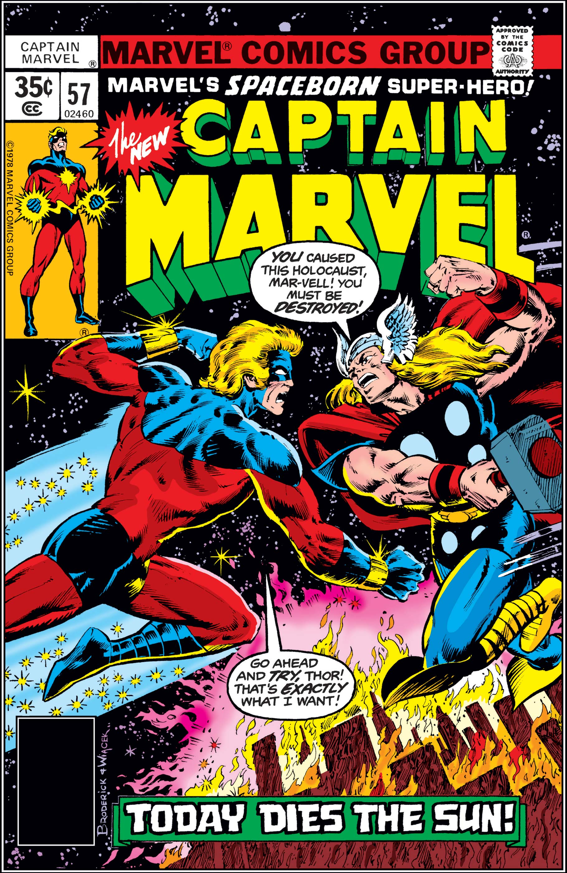 Captain Marvel (1968) #57