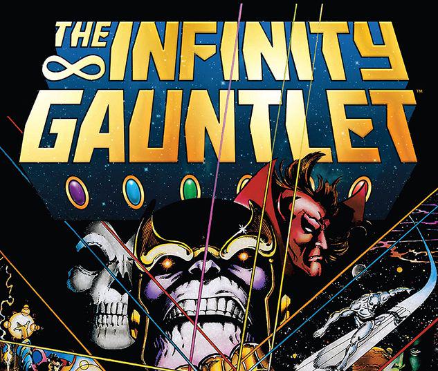 INFINITY GAUNTLET OMNIBUS HC STARLIN COVER [NEW PRINTING, DM ONLY] #1