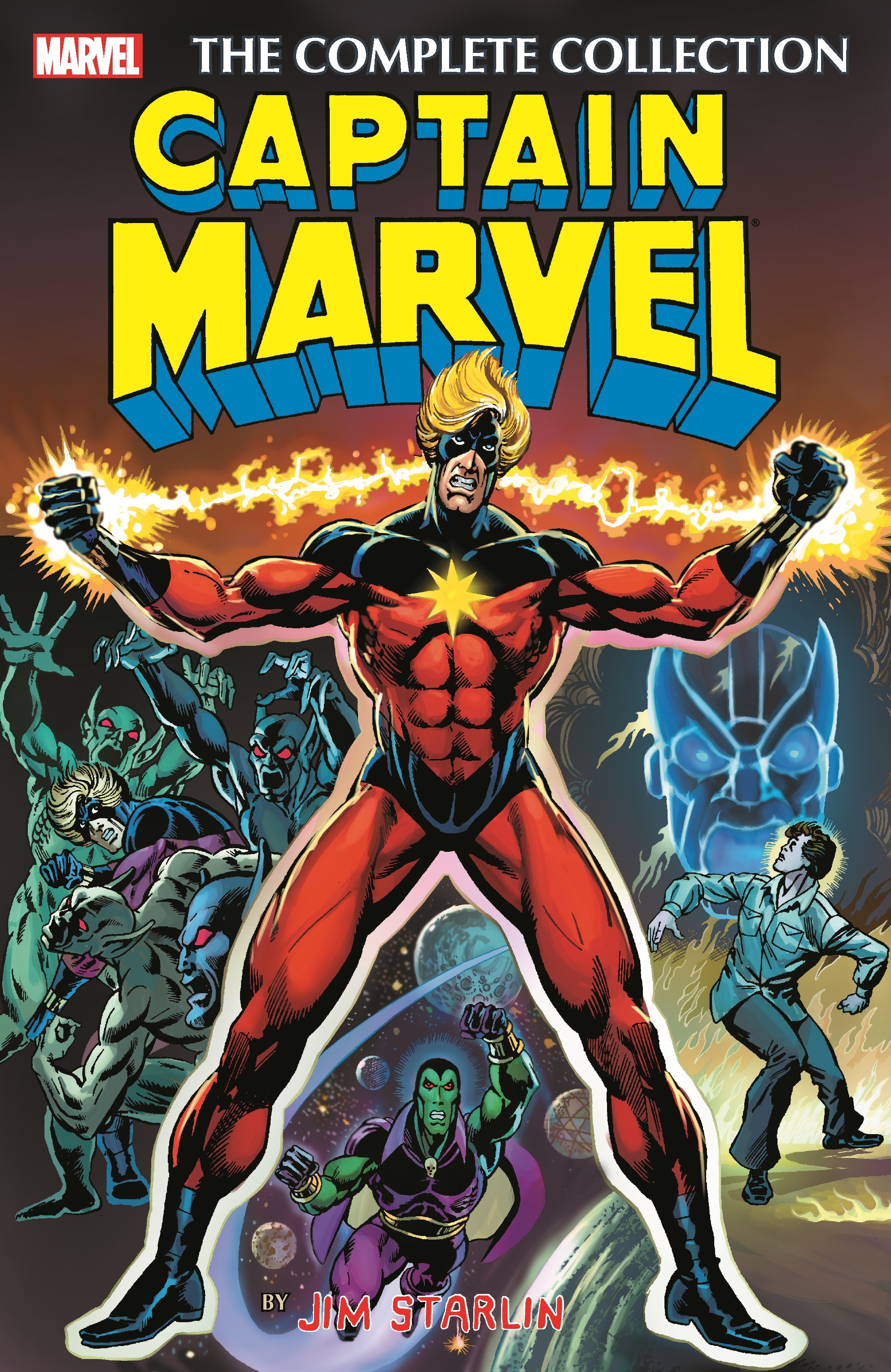 Captain Marvel  by Jim Starlin The Complete Collection 