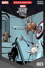 Marvel Meow and Pizza Dog Infinity Comic (2023) #3 cover