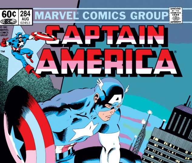 Captain America (1968) #284 Cover
