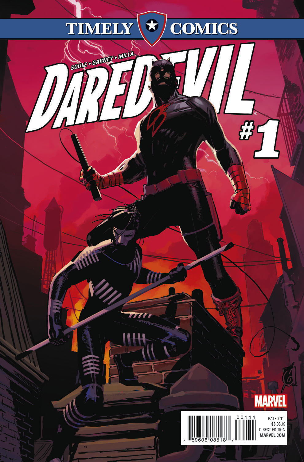 Timely Comics: Daredevil (2016) #1