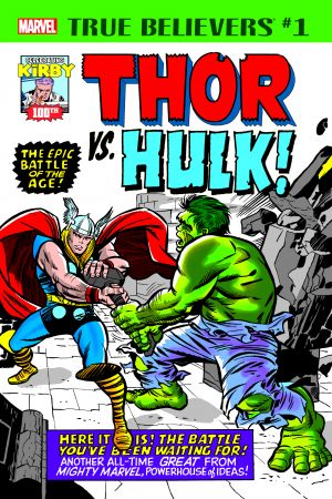 True Believers: Kirby 100th - Thor Vs. Hulk #1 