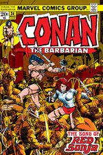 Conan the Barbarian (1970) #24 cover