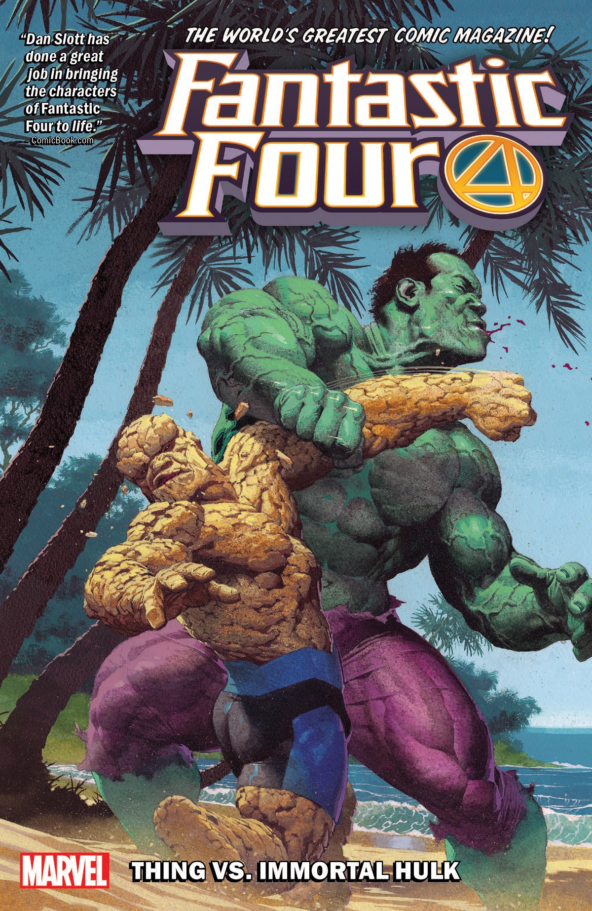 Fantastic Four #12 Thing vs Immortal Hulk!