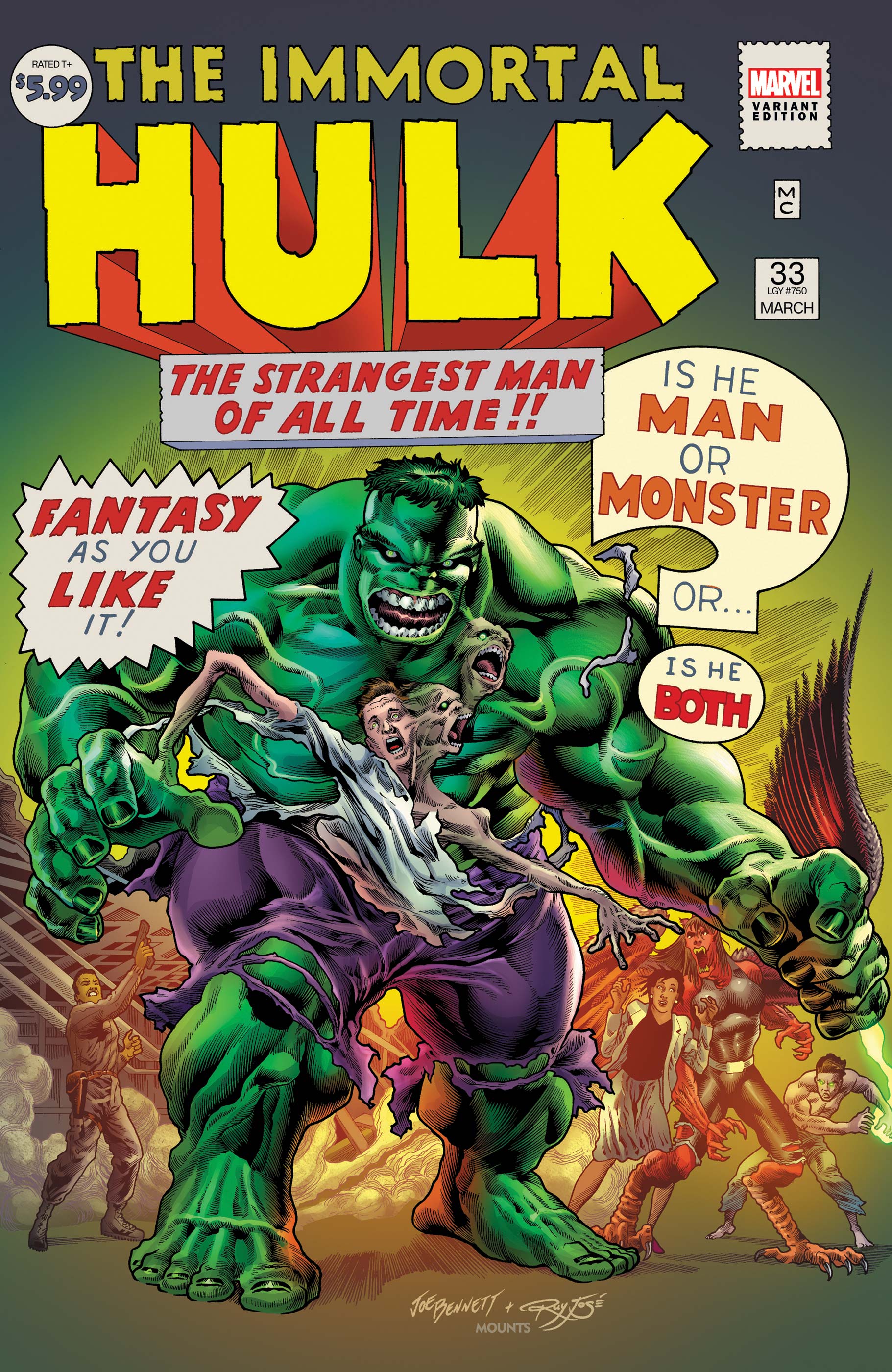 Immortal Hulk (2018) #33 (Variant)