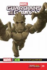 Marvel Universe Guardians of the Galaxy (2015) #5 cover