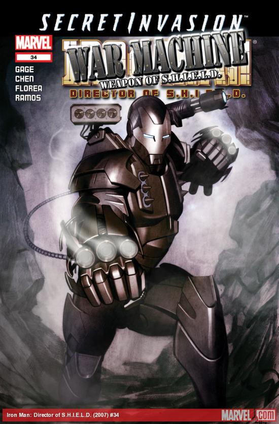 Adaptación bobina si Iron Man: Director of S.H.I.E.L.D. (2007) #34 | Comic Issues | Secret  Invasion | Marvel