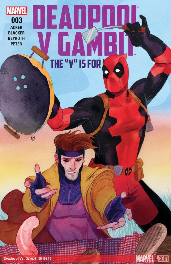 Deadpool V Gambit (2016) #3