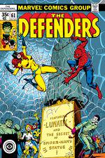 Defenders (1972) #61 cover