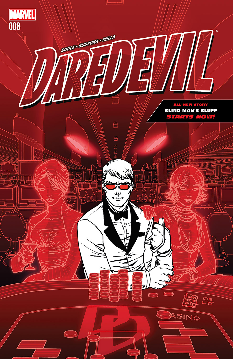 Daredevil #8 FRIDGE MAGNET comic book 