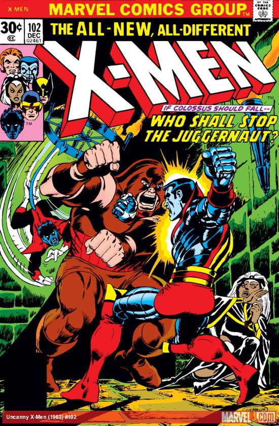 Cover of The X-Men #102