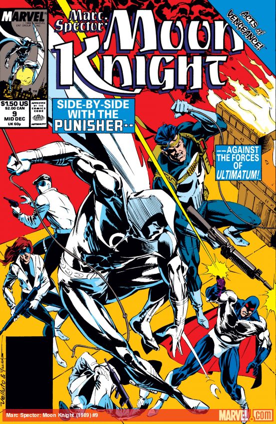 Marc Spector: Moon Knight (1989) #9