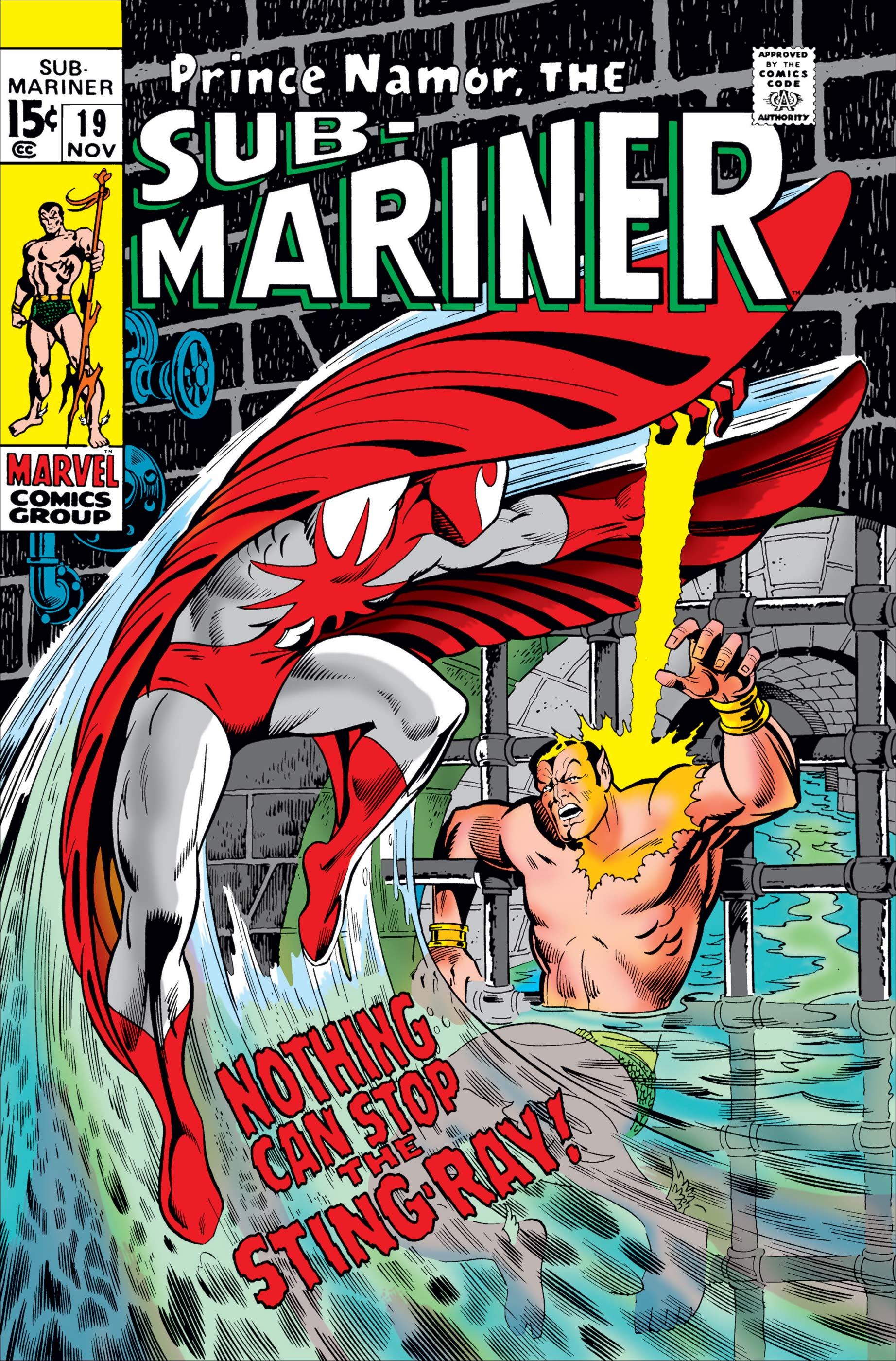 Sub-Mariner (1968) #19