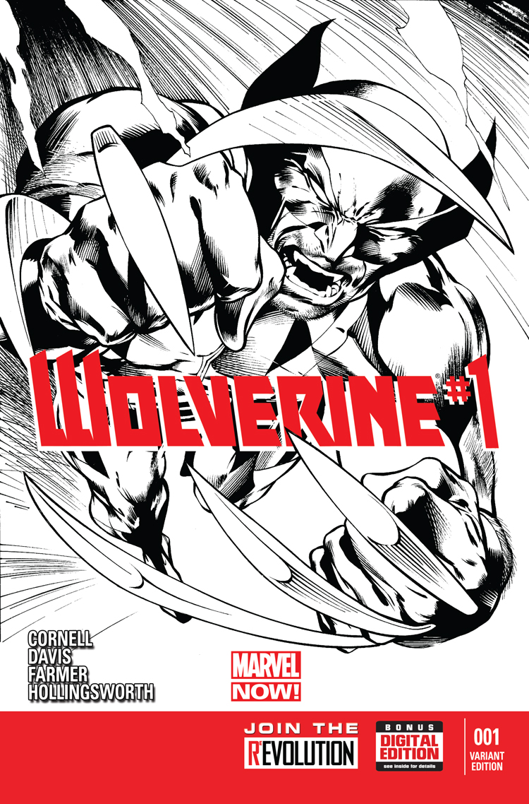 Wolverine (2013) #1 (Davis Sketch Variant)