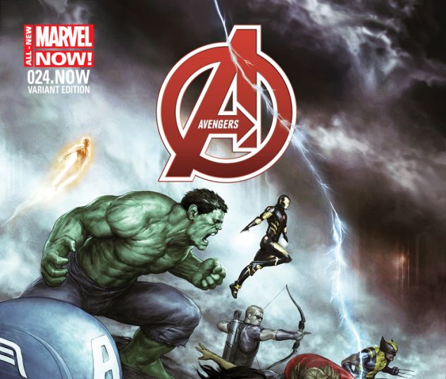 AVENGERS 24.NOW ALESSIO VARIANT (ANMN, WITH DIGITAL CODE)