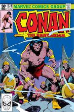 Conan the Barbarian (1970) #124 cover