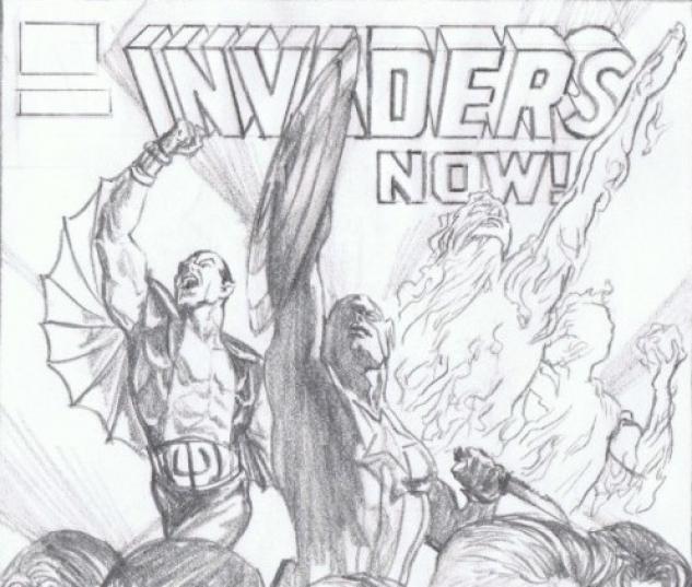Invaders Now! (2010) #1 (ROSS SKETCH VARIANT)