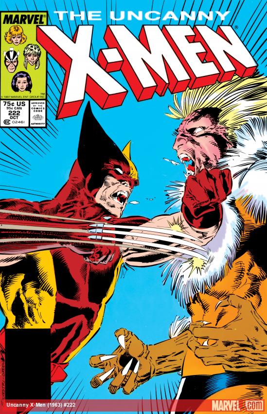 Uncanny X-Men (1981) #222