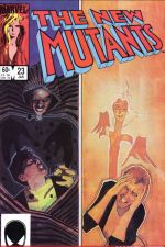 New Mutants (1983) #23 cover