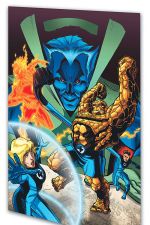 MARVEL ADVENTURES FANTASTIC FOUR VOL. 4: COSMIC THREATS (Digest) cover