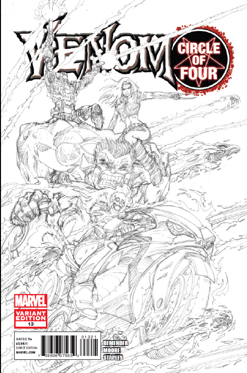 Venom (2011) #13 (Simonson Sketch Variant)