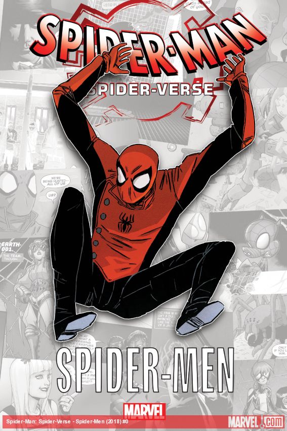 Cover of comic titled Spider-Man: Spider-Verse - Spider-Men (Trade Paperback)
