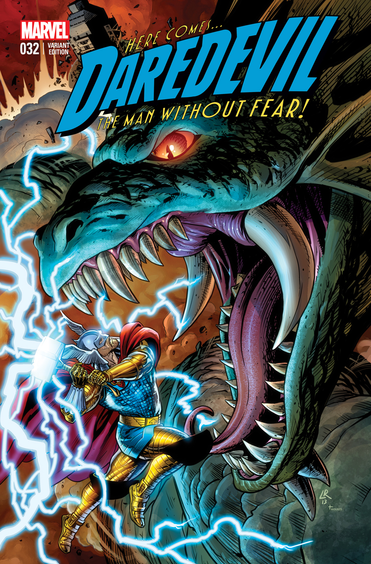 Daredevil (2011) #32 (Ross Thor Battle Variant)
