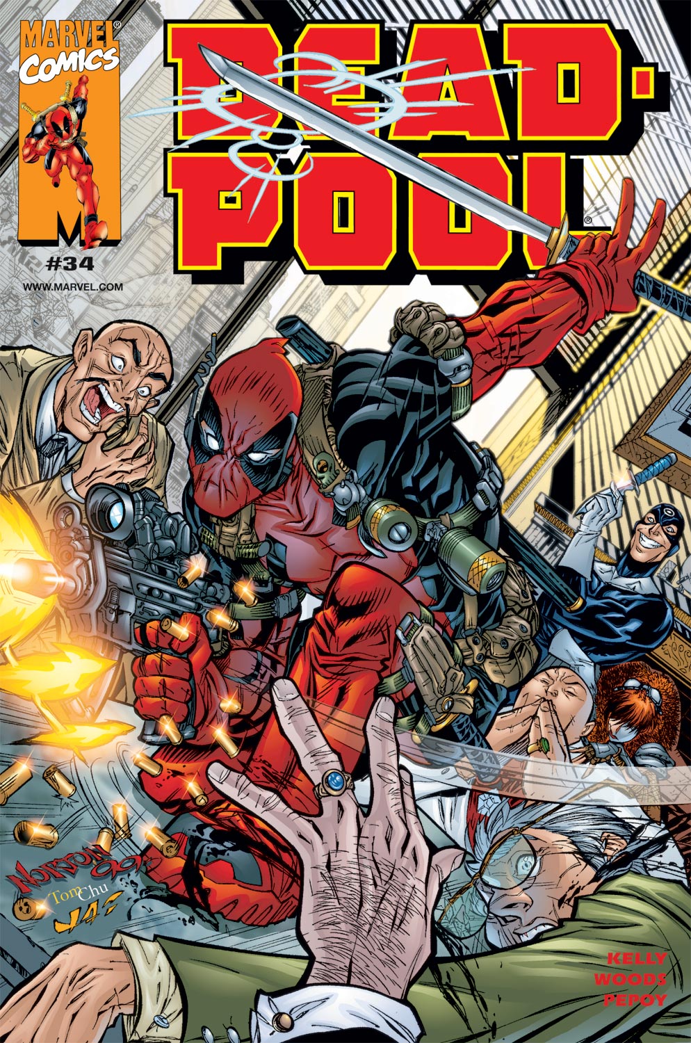Deadpool #34  Marvel Comics CB19068 