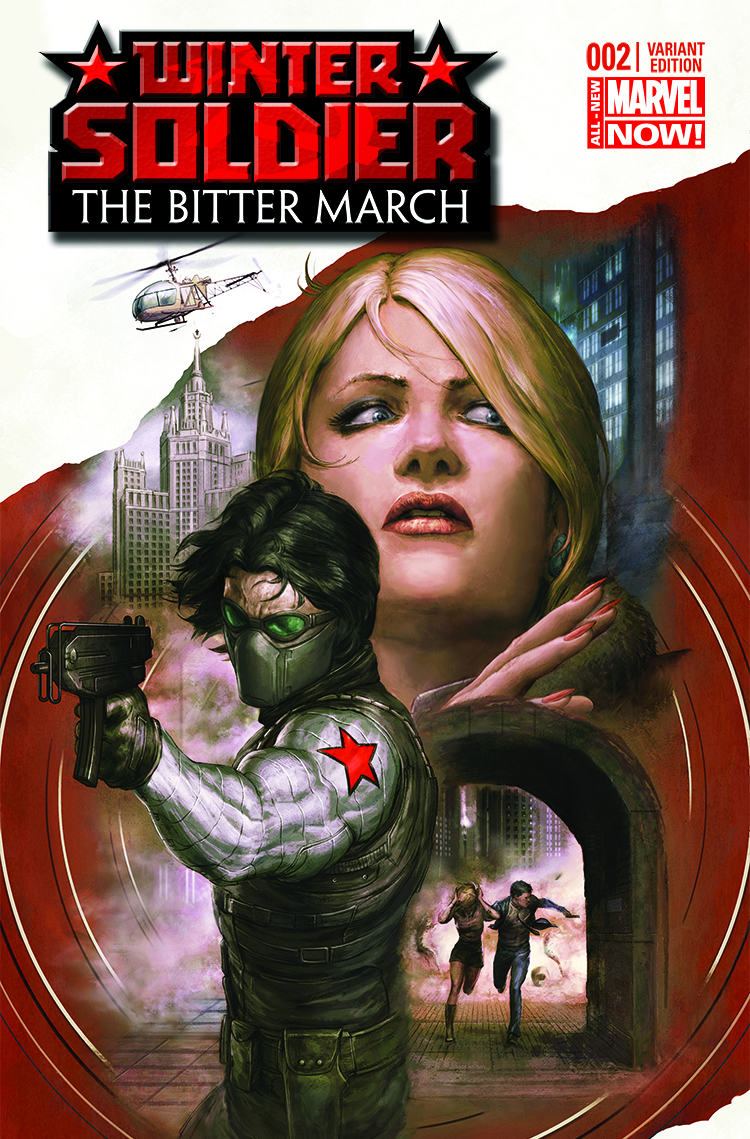 Winter Soldier: The Bitter March (2014) #2 (Alessio Variant)