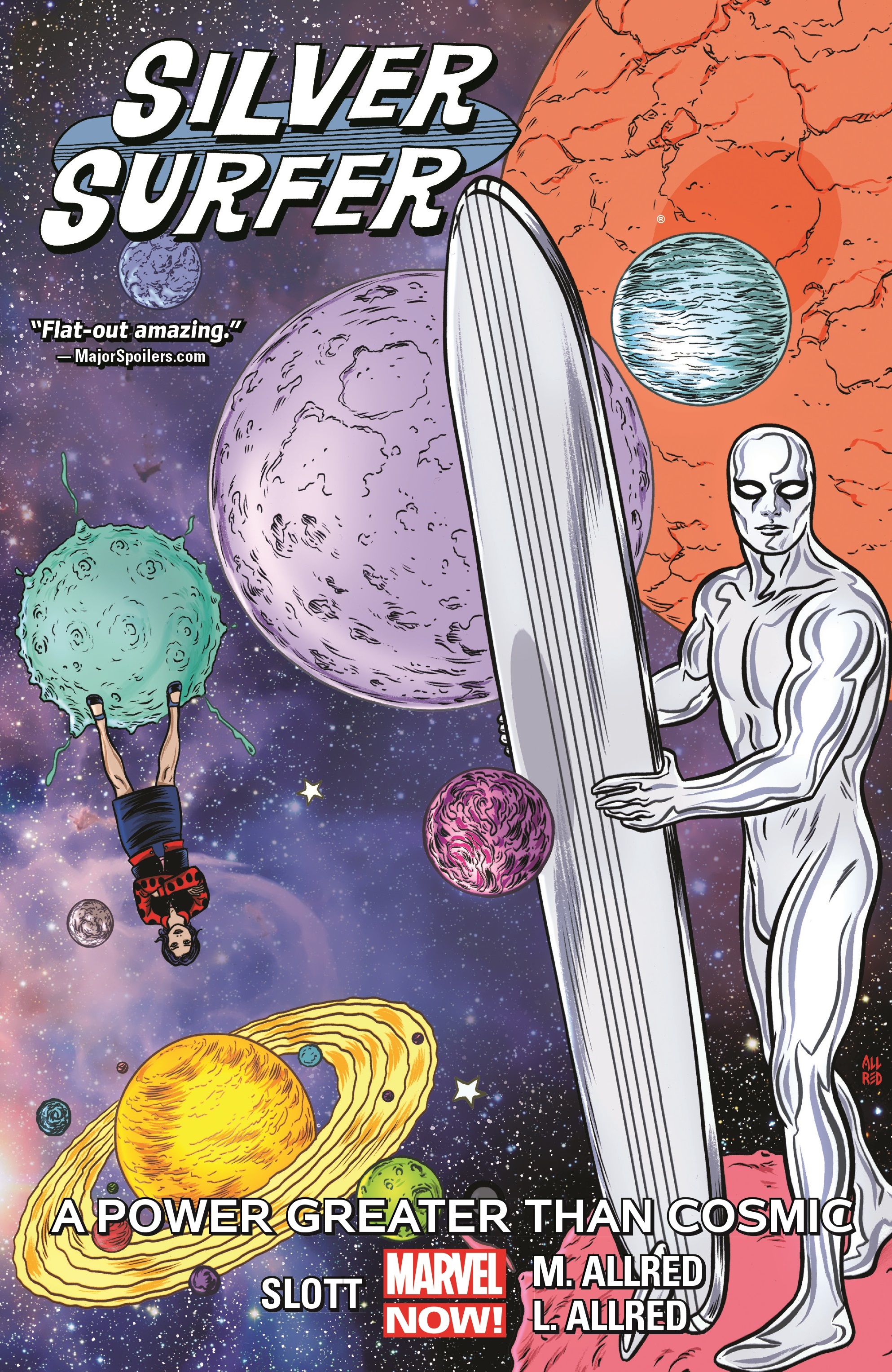 Silver Surfer Vol. 5: A Power Greater Than Cosmic (Trade Paperback)