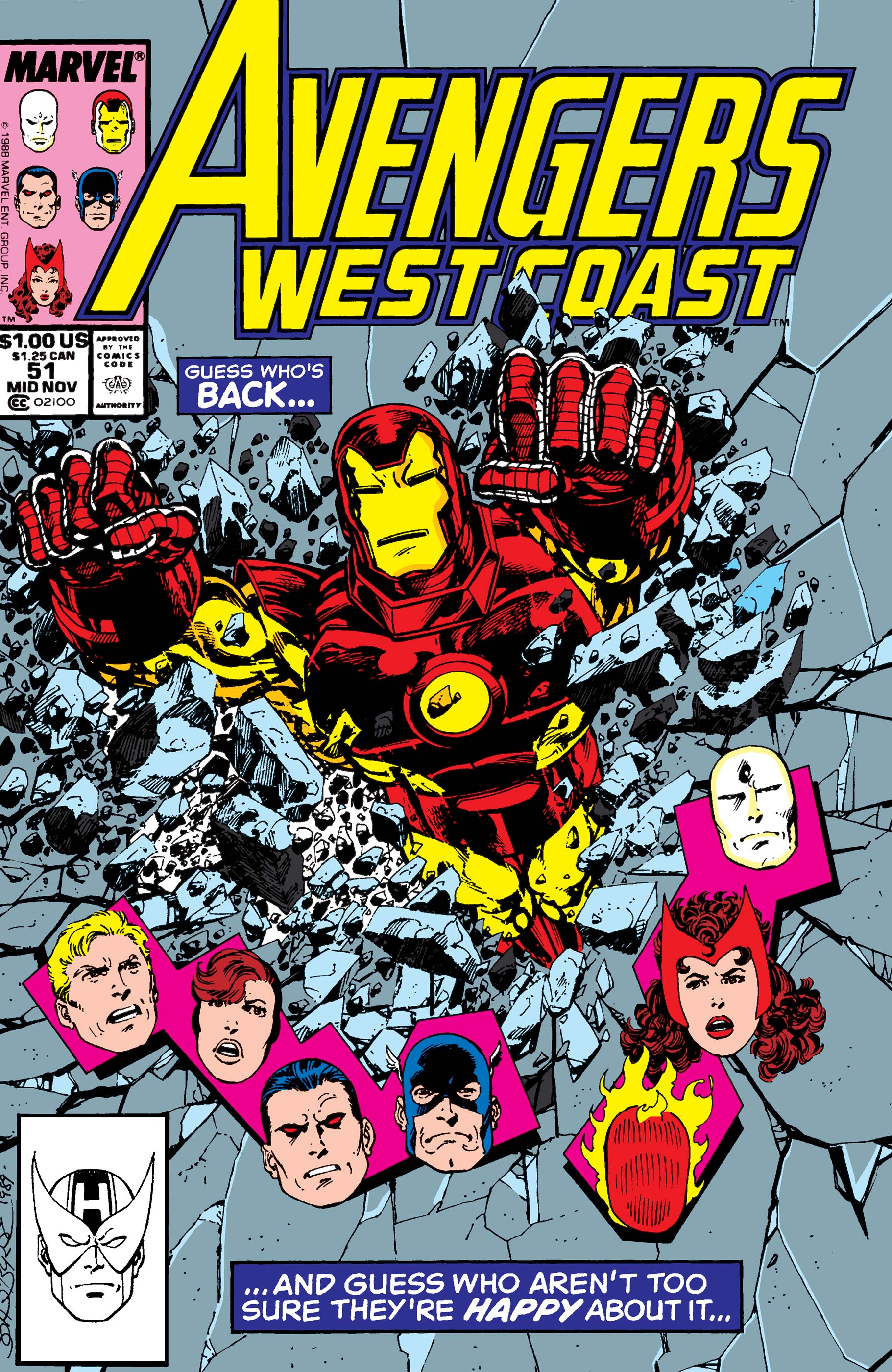 West Coast Avengers (1985) #51