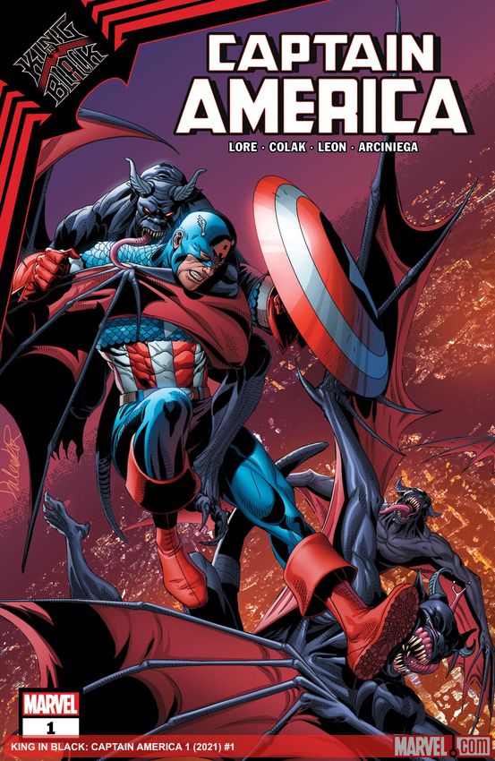 King in Black: Captain America (2021) #1