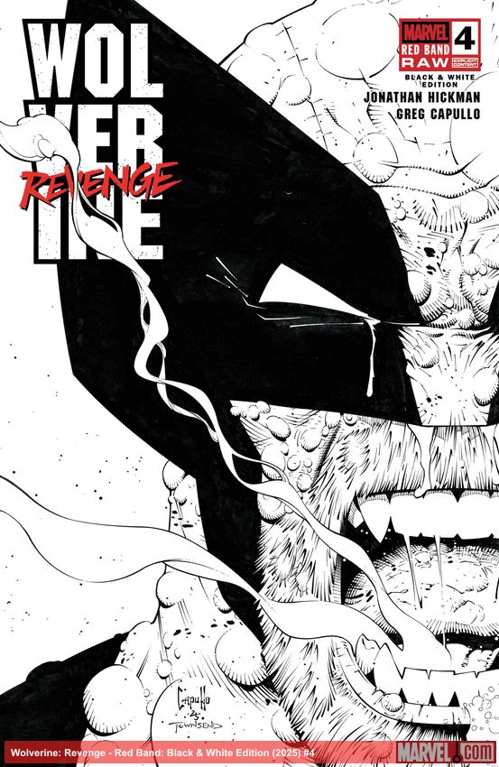 Wolverine: Revenge - Red Band: Black & White Edition (2025) #4