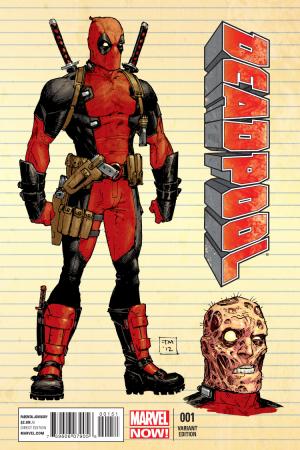 Deadpool (2012) #1 (Moore Design Variant)