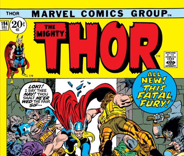 Thor (1966) #194 Cover
