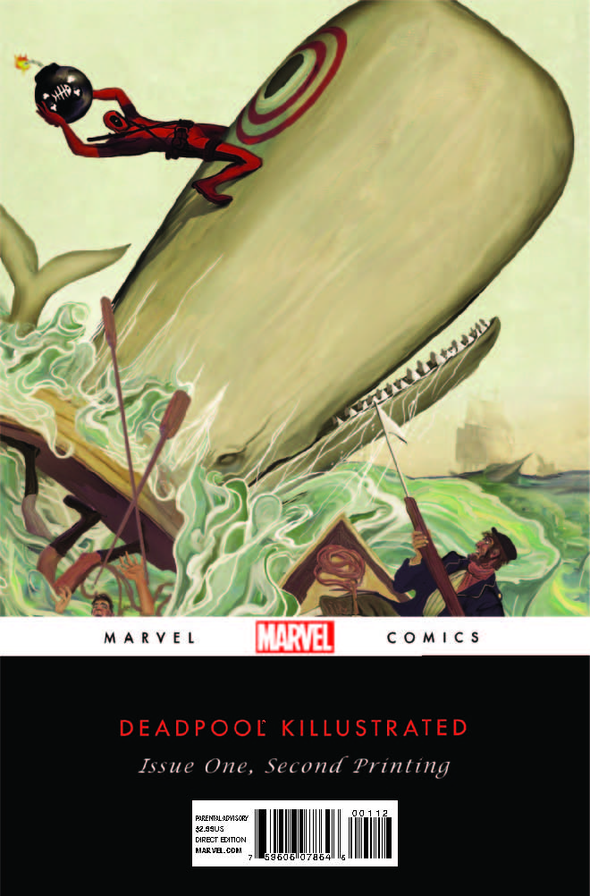 Deadpool Killustrated (2013) #1 (2nd Printing Variant)