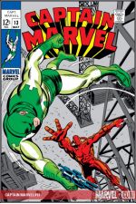 Captain Marvel (1968) #13 cover