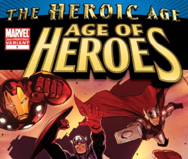 Age of Heroes (2010) #1 (2ND PRINTING VARIANT)
