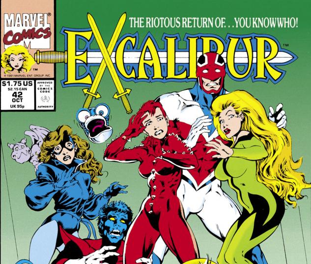 Excalibur (1988) #42 Cover