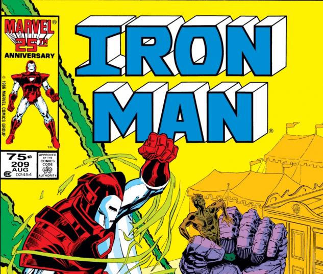 Iron Man (1968) #209 Cover