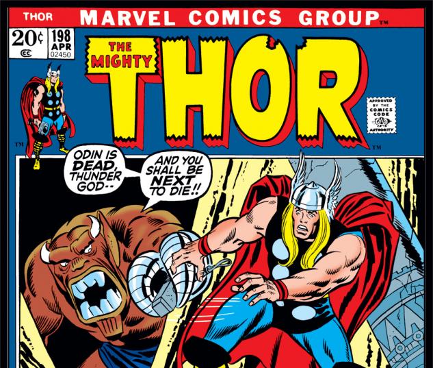 Thor (1966) #198 Cover