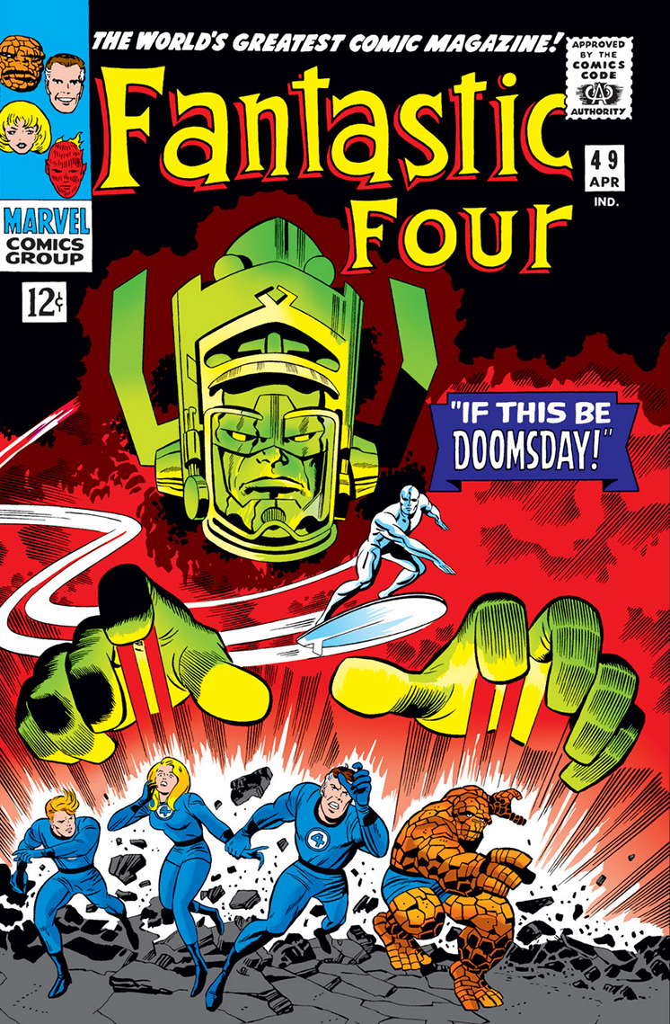 Resultado de imagem para fantastic four #49