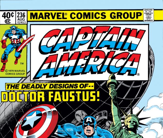 Captain America (1968) #236 Cover