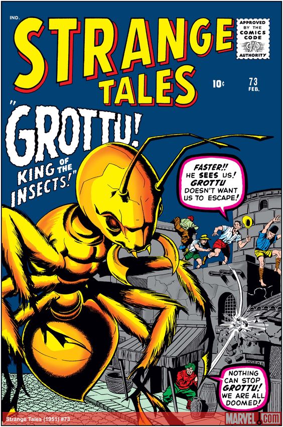 Strange Tales (1951) #73 comic book cover